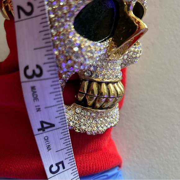🔥SALE🔥Large rhinestone skull - Picture 11 of 12